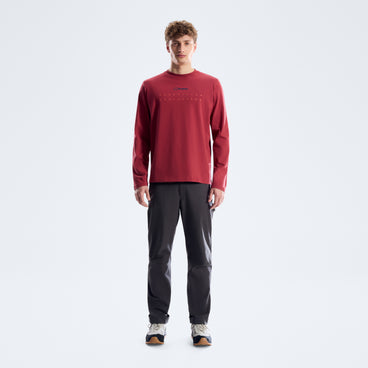 Men's Berghaus Compass Essential Tee - Red Fury
