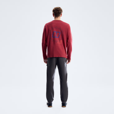 Men's Berghaus Compass Essential Tee - Red Fury