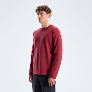 Men's Berghaus Compass Essential Tee - Red Fury