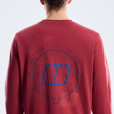 Men's Berghaus Compass Essential Tee - Red Fury