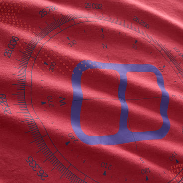 Men's Berghaus Compass Essential Tee - Red Fury