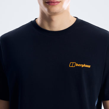 Men's Staticscape Essential Tee - Jet Black