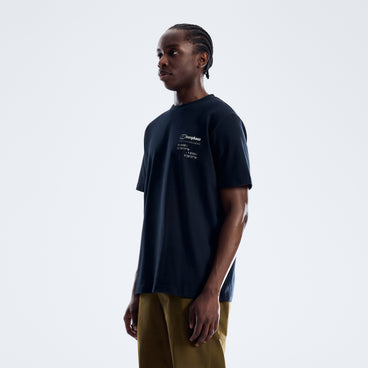 Men's Mount 10 Essential Tee - Jet Black