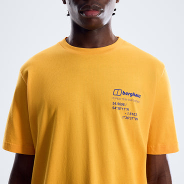 Men's Mount 10 Essential Tee - Orange
