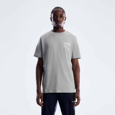 Men's Mount 10 Essential Tee - Grey Marl