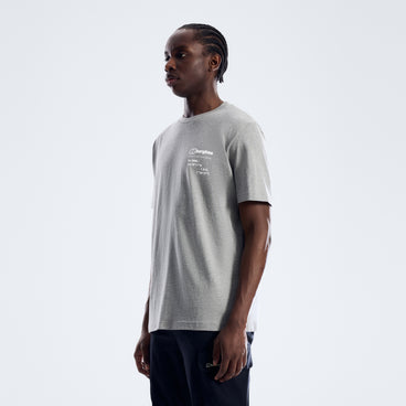 Men's Mount 10 Essential Tee - Grey Marl