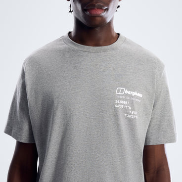Men's Mount 10 Essential Tee - Grey Marl