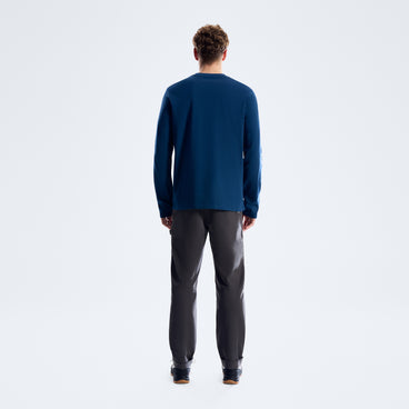 Men's Berghaus Exped Essential Long Sleeve Tee - Hale Navy