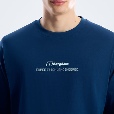 Men's Berghaus Exped Essential Long Sleeve Tee - Hale Navy