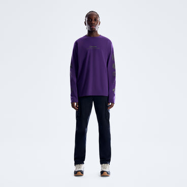 Men's Berghaus Exped Essential Long Sleeve Tee - Iris