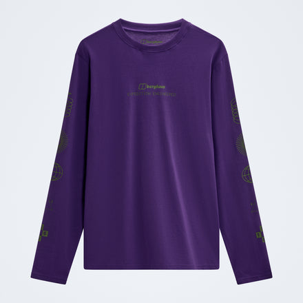 Men's Berghaus Exped Essential Long Sleeve Tee - Iris