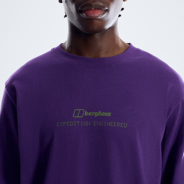 Men's Berghaus Exped Essential Long Sleeve Tee - Iris