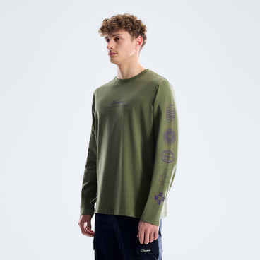 Men's Berghaus Exped Essential Long Sleeve Tee - Zephyr