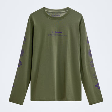 Men's Berghaus Exped Essential Long Sleeve Tee - Zephyr