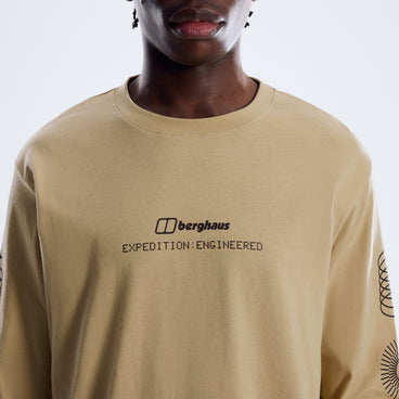 Men's Berghaus Exped Essential Long Sleeve Tee - Tuscan