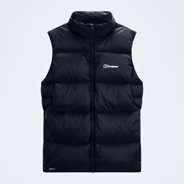 Men's Zypher Down Vest - Black/Black