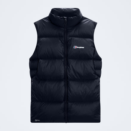 Men's Zypher Down Vest - Black/Black