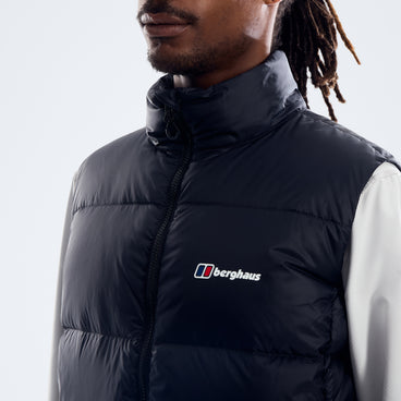 Men's Zypher Down Vest - Black/Black