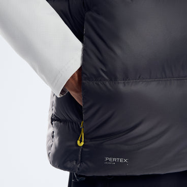 Men's Zypher Down Vest - Black