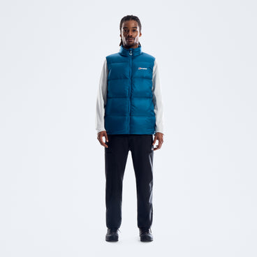 Men's Zypher Down Vest - Blue Abyss