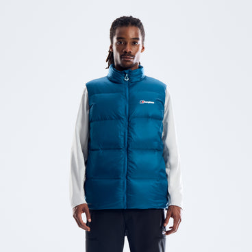Men's Zypher Down Vest - Blue Abyss