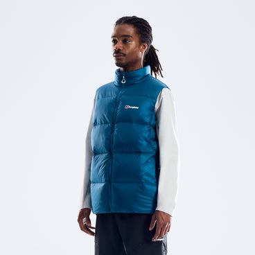 Men's Zypher Down Vest - Blue Abyss
