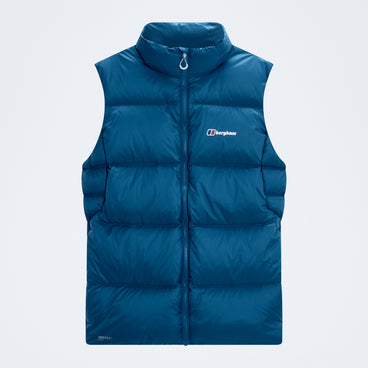 Men's Zypher Down Vest - Blue Abyss