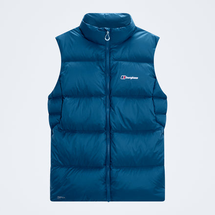 Men's Zypher Down Vest - Blue Abyss
