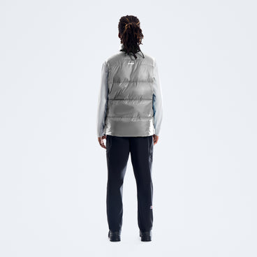 Men's Zypher Down Vest - Garbo Grey