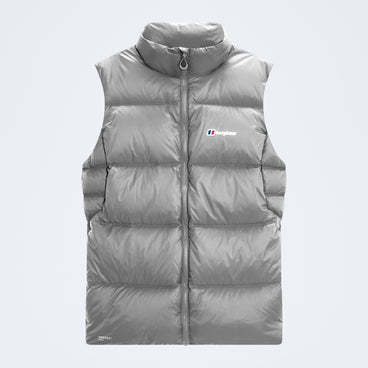 Men's Zypher Down Vest - Garbo Grey