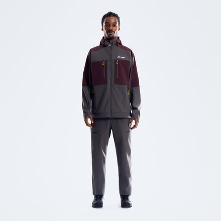 Men's Vantashell Jacket - Archive Black/Chakra