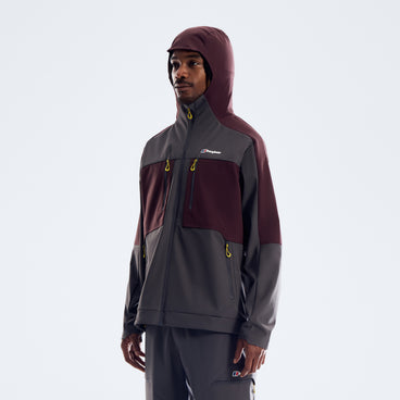 Men's Vantashell Jacket - Archive Black/Chakra