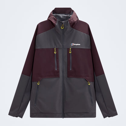 Men's Vantashell Jacket - Archive Black/Chakra
