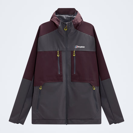 Men's Vantashell Jacket - Archive Black/Chakra