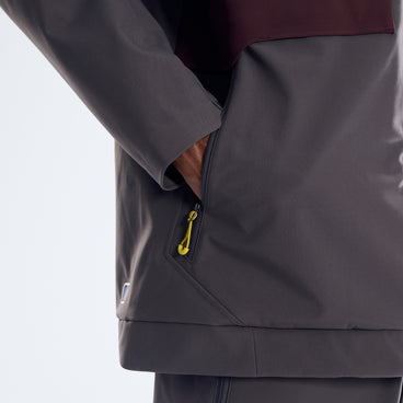 Men's Vantashell Jacket - Archive Black/Chakra