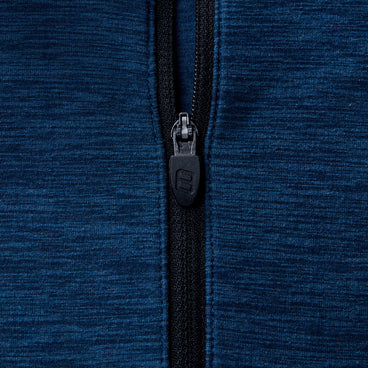 Farndale+ Long Sleeve Half Zip Tech Tee - Jet Black/Hale Navy