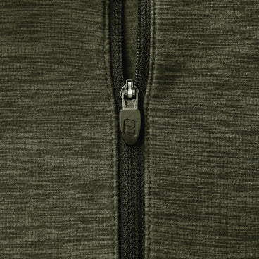 Farndale+ Long Sleeve Half Zip Tech Tee - Zephyr/Cheviot Green
