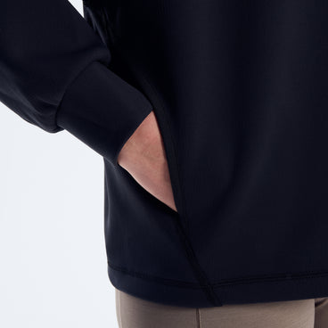 Women's Meadowfield Half Zip Fleece  - Jet Black