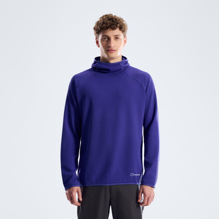 Men's Yarrow Wfle Hoody - Bottle Blue