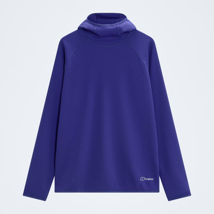 Men's Yarrow Wfle Hoody - Bottle Blue