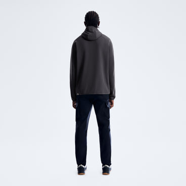 Men's Yarrow Wfle Hoody - Jet Black