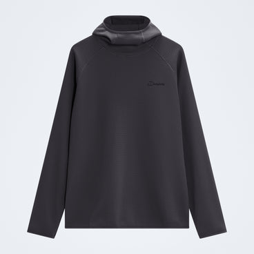 Men's Yarrow Wfle Hoody - Jet Black