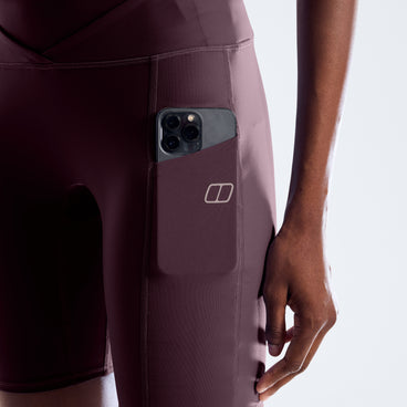 Women's Farren 2.0 Legging Shorts - Dark Purple