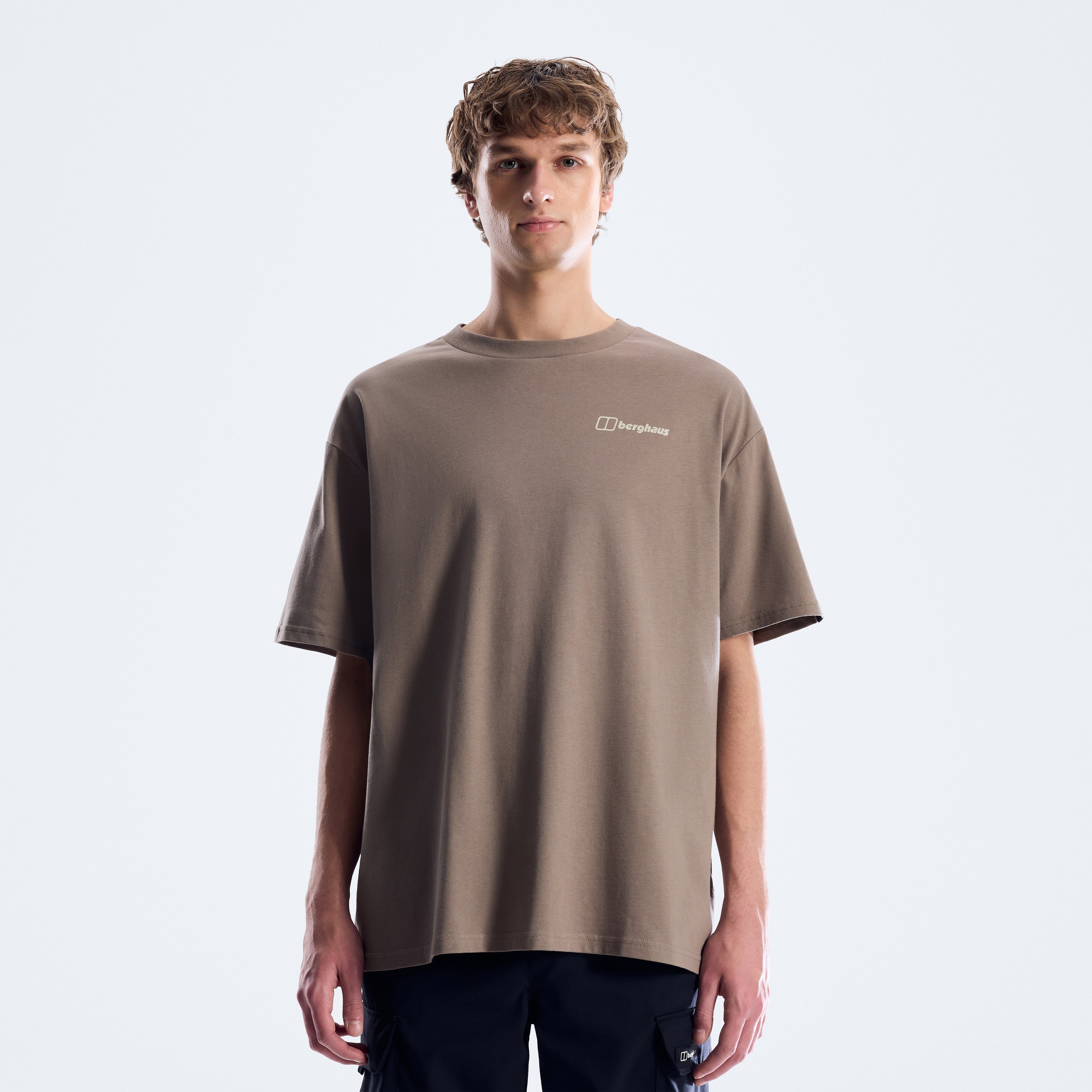 Men's Geo Structure Tee - Dark Grey
