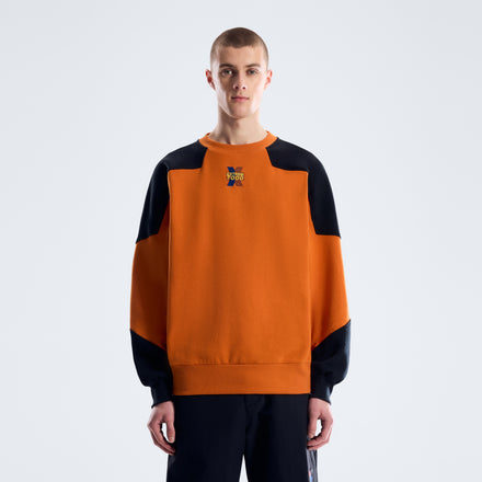 Men's Kara-SU Sweater - Blazing Fire/Black