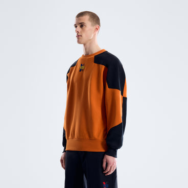Men's Kara-SU Sweater - Blazing Fire/Black