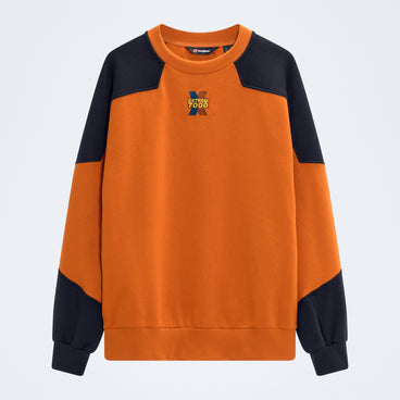 Men's Kara-SU Sweater - Blazing Fire/Black