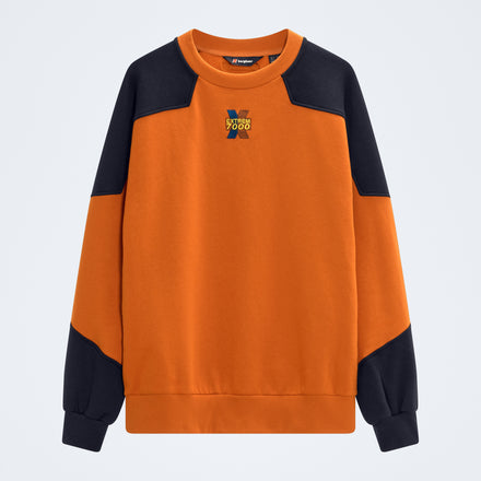 Men's Kara-SU Sweater - Blazing Fire/Black