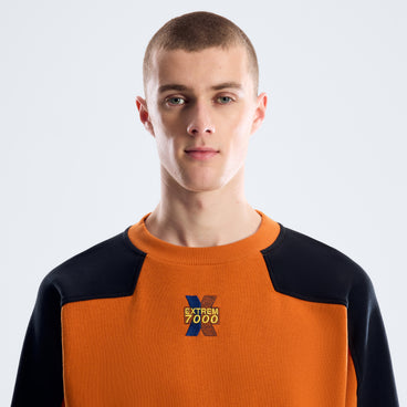 Men's Kara-SU Sweater - Blazing Fire/Black