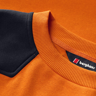 Men's Kara-SU Sweater - Blazing Fire/Black